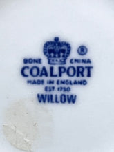 Vintage Coalport Bone China Willow Mini Teapot-Made in England